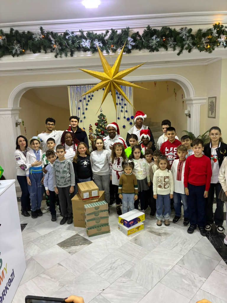 lydia wilson foundation celebrating christmas with ukrainian refugee children displaced by war